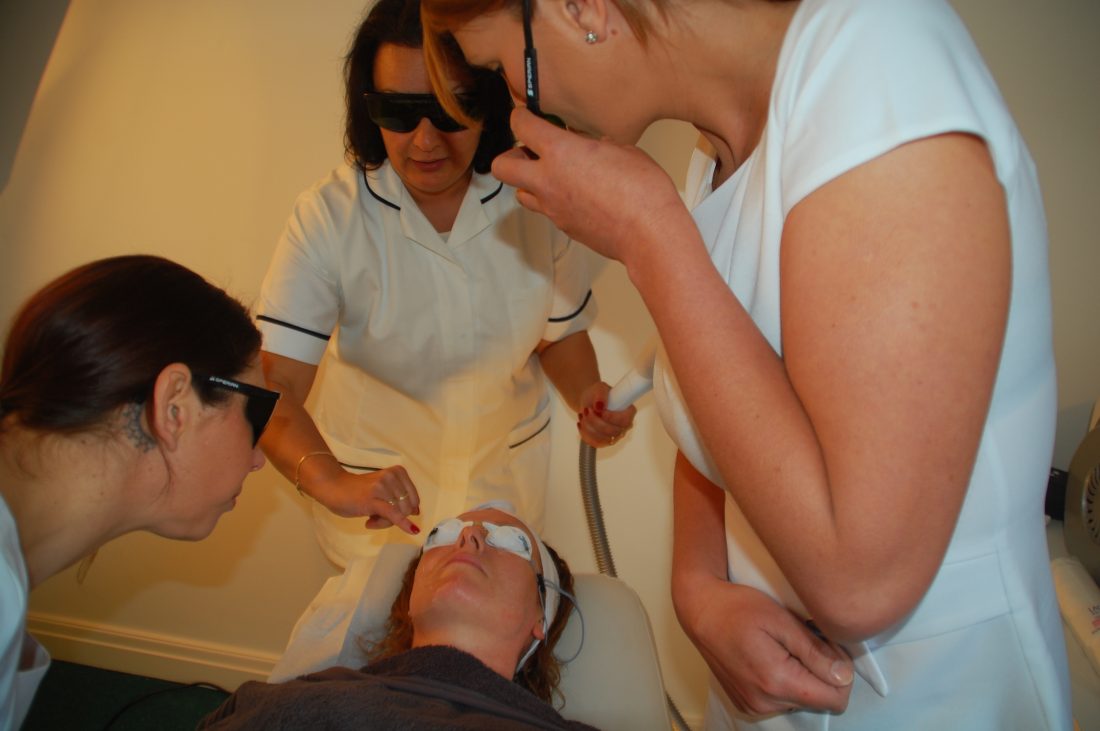 SHARING EXPERIENCE AS LASER SAFETY SUPERVISOR