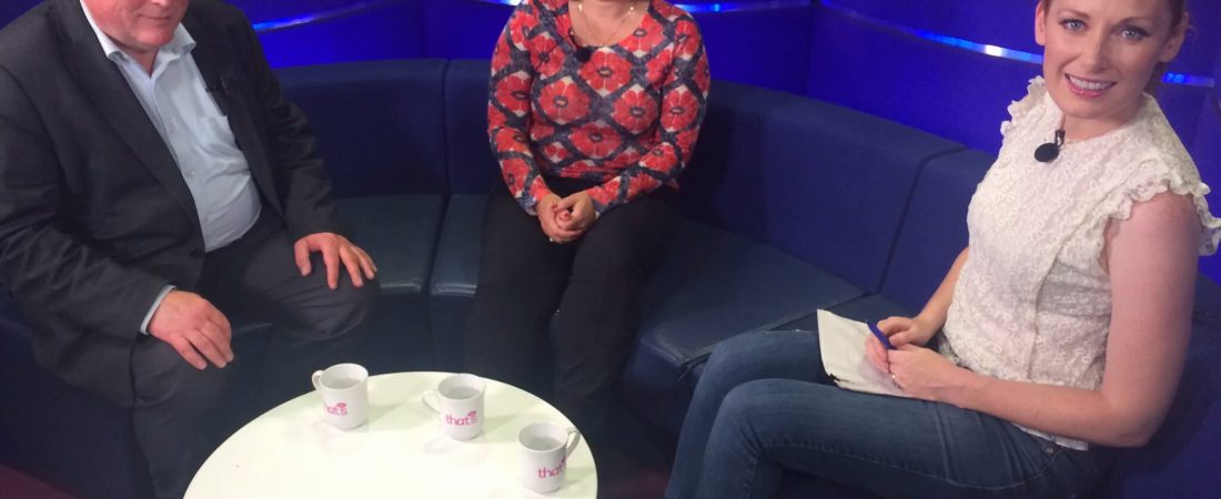 Discussing latest news on Daily Rundown for That’s Manchester.